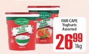 Fair Cape Yoghurts Assorted-1Kg