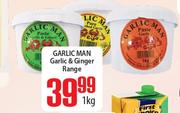 Garlic Man Garlic & Ginger Range-1Kg