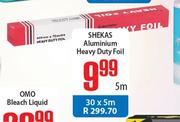 Shekas Aluminium Heavy Duty Foil 5m