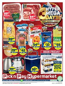 Pick n Pay Hypermarket Western Cape : Specials (03 November - 05 November 2023)