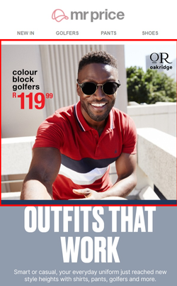 Mr Price : Outfits That Works (Request Valid Dates From Retailer), page 1