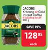  Jacobs Kronung Or Gold Instant Coffee-200g Each