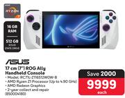 Asus 17cm (7") ROG Ally Handheld Console RC71L-Z116512WOW-B