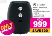 Eiger Aria Mechanical Air Fryer-4L