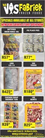 Die Visfabriek : Specials (12 March - 16 March 2025)