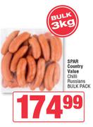 Spar Country Value Chilli Russians Bulk Pack-3kg 