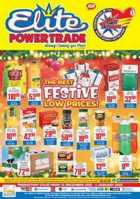 Elite Cash & Carry : The Best Festive Low Prices! (13 December - 04 January 2022)