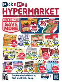 Pick n Pay Hypermarket Western Cape : Buy More Save More (22 April - 22 May 2024)