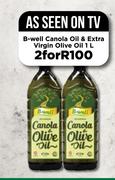 B-Well Canola Oil & Extra Virgin Olive Oil 1L-For 2