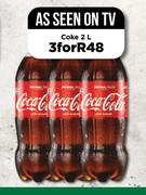 Coca Cola Coke-For 3 x 2L