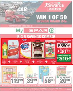 SPAR COUNTRY EASTERN CAPE : My Spar (20 April - 2 May 2021) Valid In Amahlathi, Bedford, Buffalo Flats, Cala, Centane, Hankey, Komga, Nemato, Patensie, Peddie, Zastron, Indwe, Kwa-Fetting, page 1