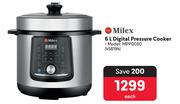 Milex 6L Digital Pressure Cooker MPP0030