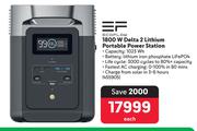 Eco Flow 1800W Delta 2 Lithium Portable Power Station
