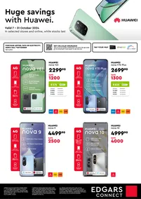 Edgars Connect : Huge Savings With Huawei (07 October - 31 October 2024)