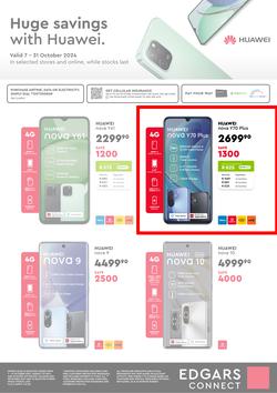 Edgars Connect : Huge Savings With Huawei (07 October - 31 October 2024), page 1
