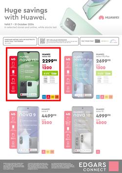 Edgars Connect : Huge Savings With Huawei (07 October - 31 October 2024), page 1
