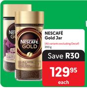 Nescafe Gold Jar-200g Each