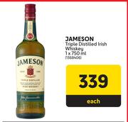 Jameson Triple Distilled Irish Whiskey 1368406-750ml 