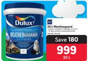 Dulux Weatherguard-20Ltr
