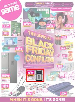 Game : Black Friday (08 November - 14 November 2023), page 1