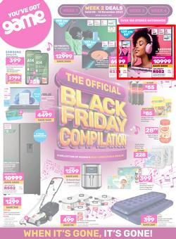 Game : Black Friday (08 November - 14 November 2023), page 1