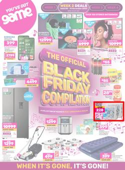 Game : Black Friday (08 November - 14 November 2023), page 1