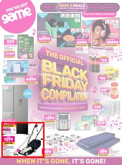 Game : Black Friday (08 November - 14 November 2023), page 1