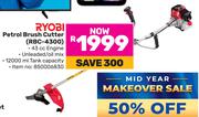 Ryobi Petrol Brush Cutter RBC-4300