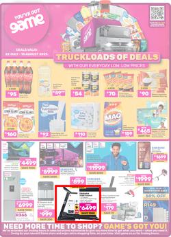 Game : Truckloads Of Deals (22 July - 18 August 2025), page 1