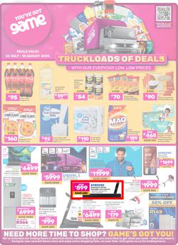 Game : Truckloads Of Deals (22 July - 18 August 2025), page 1