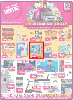 Game : Truckloads Of Deals (22 July - 18 August 2025), page 1