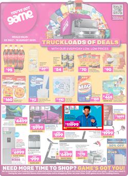 Game : Truckloads Of Deals (22 July - 18 August 2025), page 1