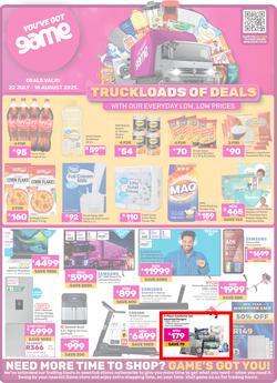 Game : Truckloads Of Deals (22 July - 18 August 2025), page 1