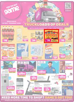 Game : Truckloads Of Deals (22 July - 18 August 2025), page 1