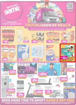 Game : Truckloads Of Deals (22 July - 18 August 2025), page 1