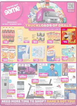 Game : Truckloads Of Deals (22 July - 18 August 2025), page 1