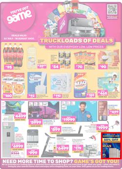 Game : Truckloads Of Deals (22 July - 18 August 2025), page 1
