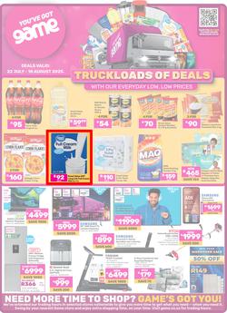 Game : Truckloads Of Deals (22 July - 18 August 2025), page 1