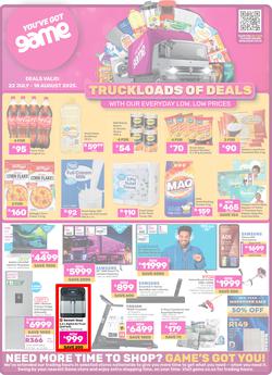 Game : Truckloads Of Deals (22 July - 18 August 2025), page 1