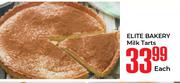 Elite Bakery Milk Tarts-Each