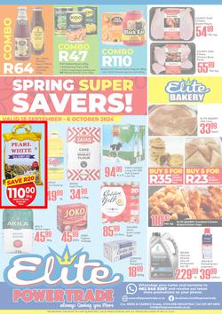 Elite Power Trade Cash & Carry : Spring Super Savers (18 September - 06 October 2024), page 1