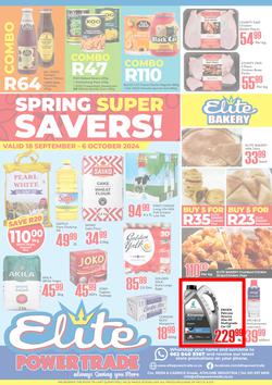Elite Power Trade Cash & Carry : Spring Super Savers (18 September - 06 October 2024), page 1