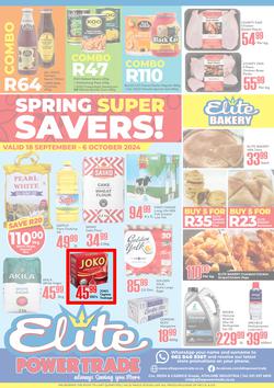 Elite Power Trade Cash & Carry : Spring Super Savers (18 September - 06 October 2024), page 1