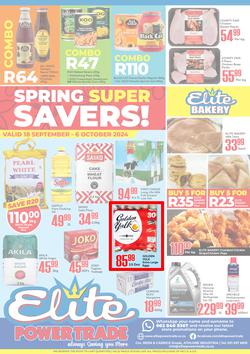 Elite Power Trade Cash & Carry : Spring Super Savers (18 September - 06 October 2024), page 1