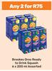 Brookes Oros Ready To Drink Squash Assorted-For Any 2 x 60 x 200ml