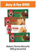 Bakers Tennis Biscuits-For Any 4 x 200g
