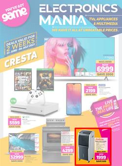 Game Cresta : Electronics Mania (23 June - 4 July 2021), page 1