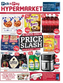 Pick n Pay Hypermarket Gauteng, North West & Free State : Price Slash (29 May - 01 June 2025)