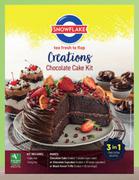 Snowflake Creations Cake Kit-800g Each