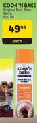 Cook N Bake Original Non Stick Spray-500ml Each